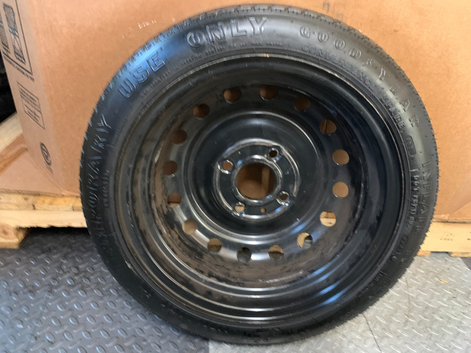 2007-2012 Nissan Versa 15" Spare Tire Wheel Compact Donut T125/70D15