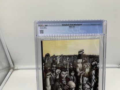 Disturbed Dark Messiah #1 CGC 9.8 Todd McFarlane Greg Capullo Cover