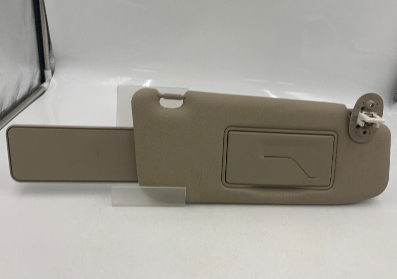 2010-2013 Suzuki Kizashi Passenger Sun Visor Illuminated Tan OEM A03B19063