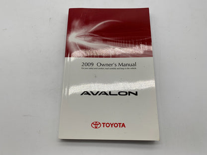 2009 Toyota Avalon Owners Manual Set with Case OEM B04B43005
