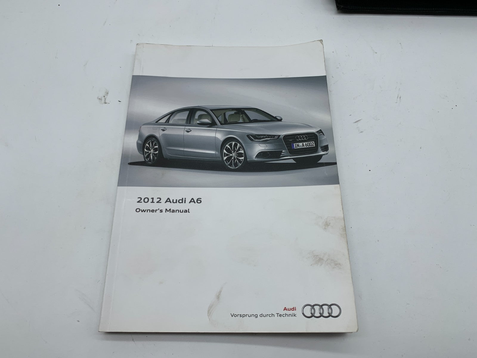 2012 Audi A6 Owners Manual Set with Case OEM A02B50049