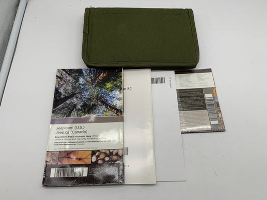 2015 Jeep Wrangler Owners Manual Set with Case OEM A04B08021