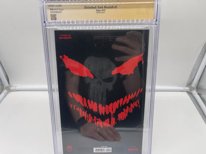 Disturbed Dark Messiah #2 CGC 9.8 JSA Signature Series Tim Seeley