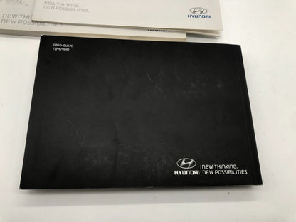 2016 Hyundai Genesis Coupe Owners Manual Guide Set with Case OEM A02B49039