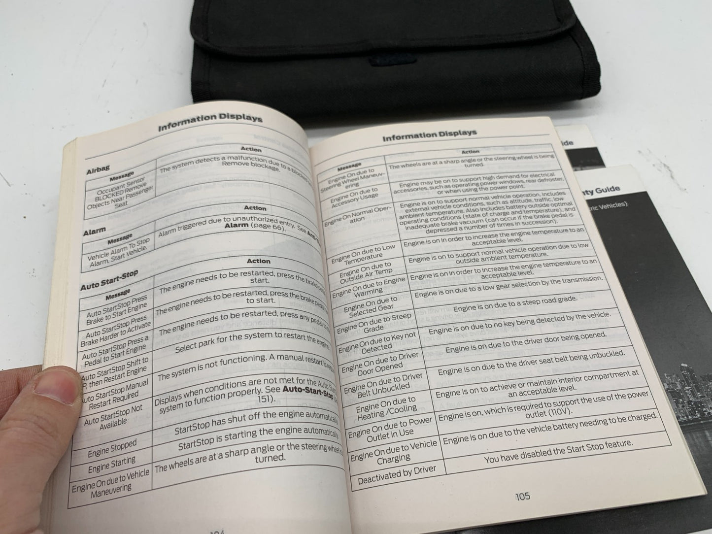 2017 Ford Fusion Owners Manual Set with Case OEM D01B50049