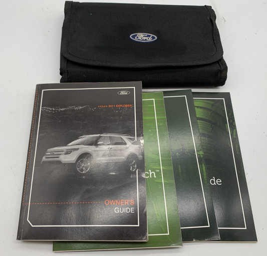 2011 Ford Explorer Owners Manual Set with Case OEM A01B36039