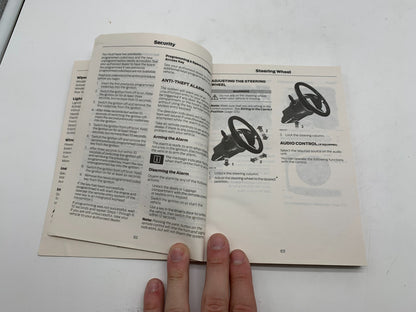 2013 Ford Escape Owners Manual Set OEM R01B18013
