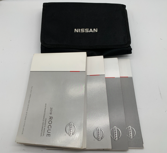 2019 Nissan Rogue Owners Manual Set with Case OEM C03B23011