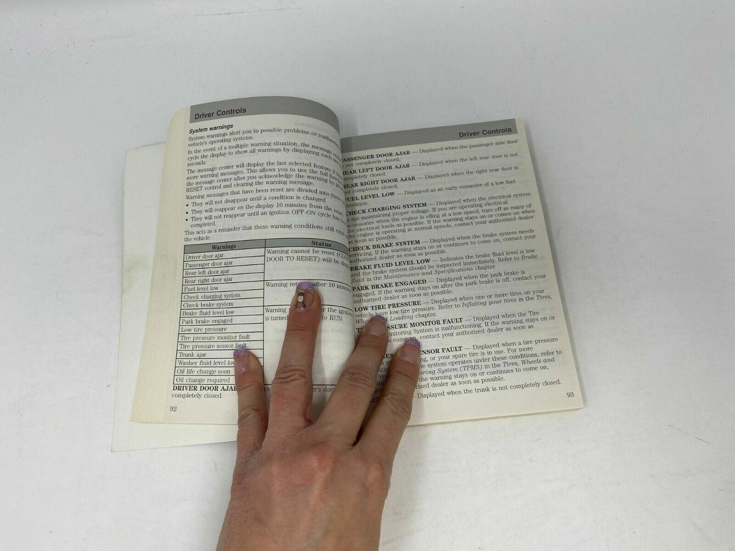 2009 Mercury Sable Owners Manual OEM B03B07041