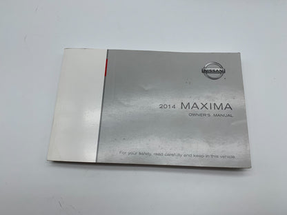 2014 Nissan Maxima Owners Manual Set with Case OEM C04B08001