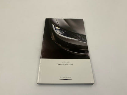 2015 Chrysler 200 Owners Manual with Case OEM C03B68011