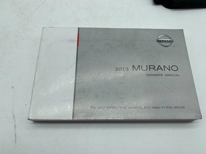 2013 Nissan Murano Owners Manual Set with Case OEM B02B27011