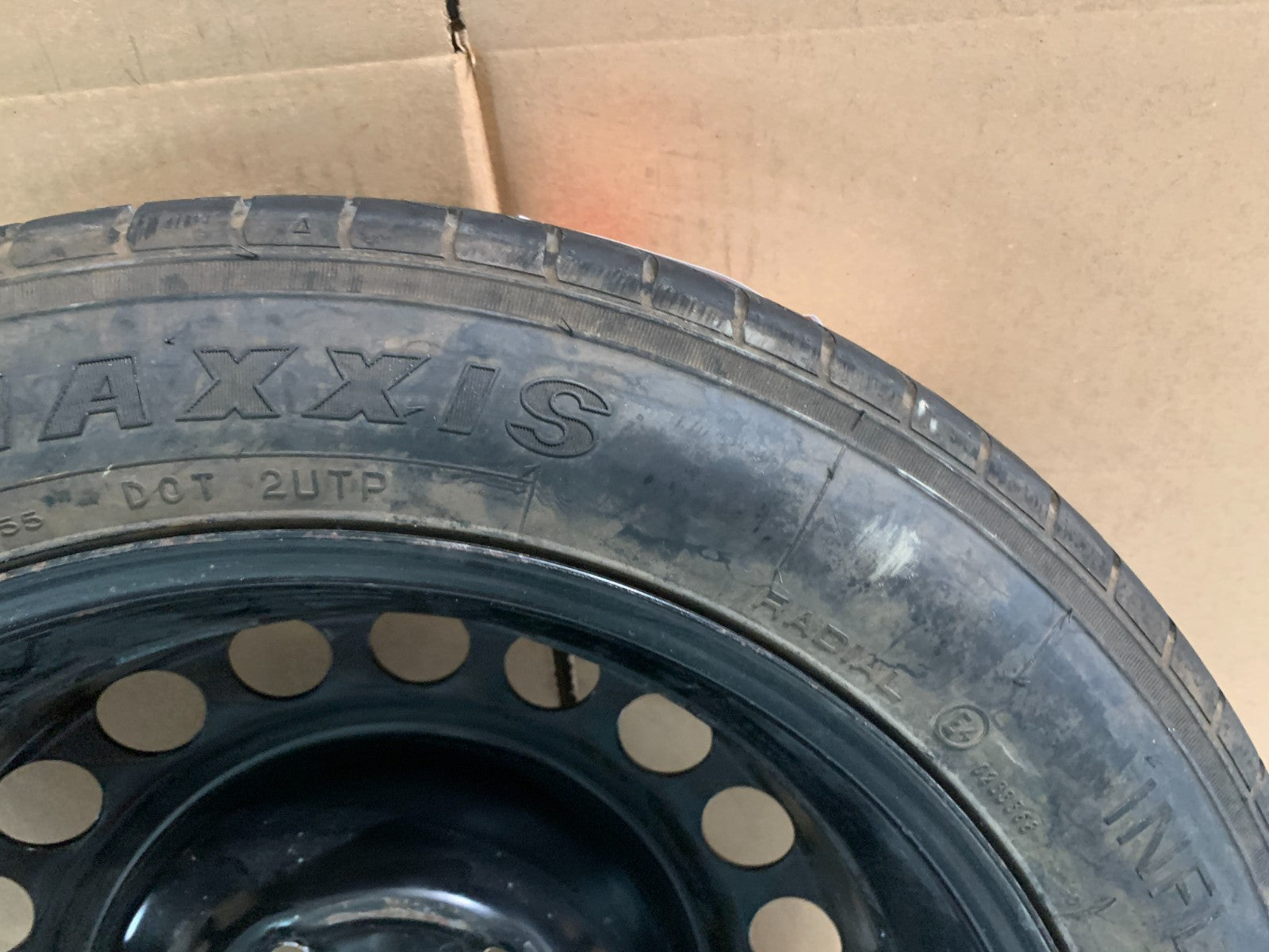 2004-2012 Chevrolet Malibu 16" Spare Tire Compact Donut T125/80R16