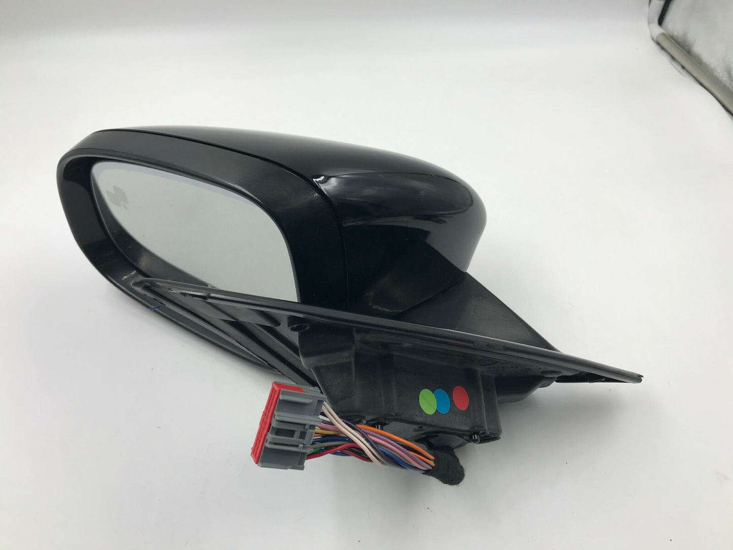 2010-2012 Jaguar XJ Driver Side View Power Door Mirror Black BSA OEM A03B09073
