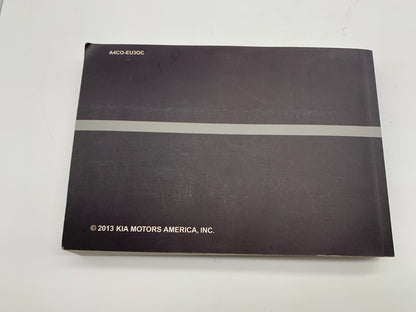 2014 Kia Optima Sedan Owners Manual Set with Case OEM B04B35012