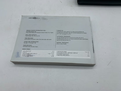 2013 Hyundai Sonata Owners Manual Set with Case OEM D03B68003