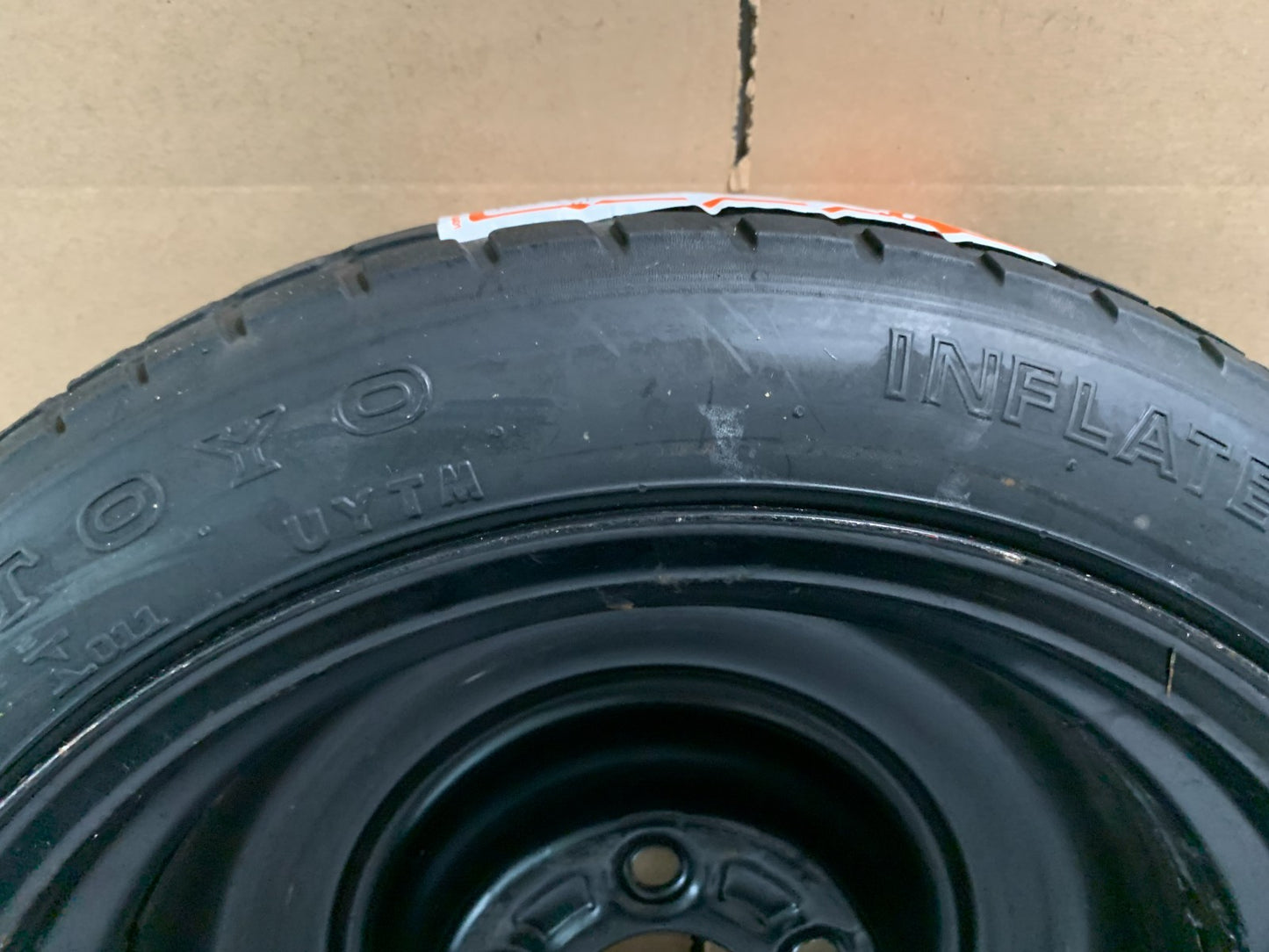 2010-2013 Mazda 3 Mazda3 15" Spare Tire Compact Donut T115/70D15 Emergency Spare