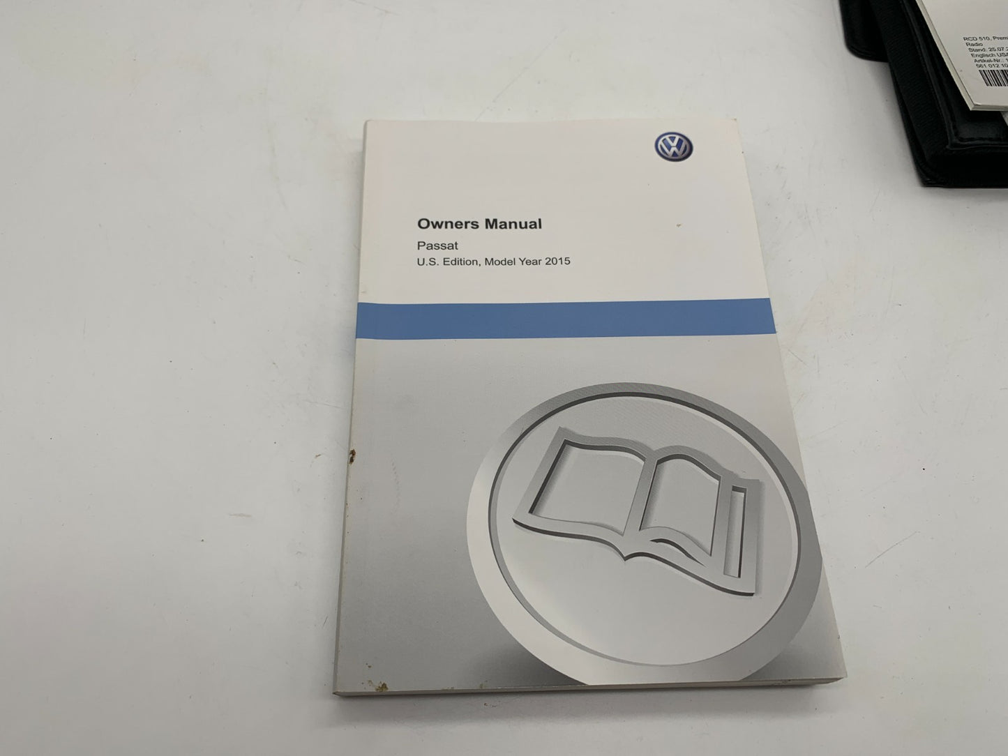 2013 Volkswagen Passat Owners Manual with Case OEM D03B64007
