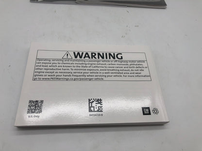 2019 Chevrolet Equinox Owners Manual Set OEM A01B41002