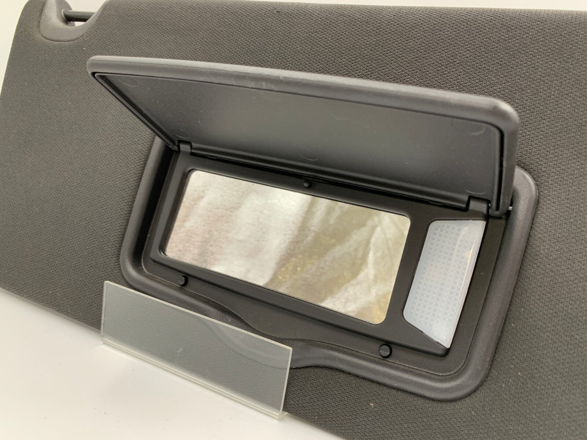 2011-2015 Ford Explorer Passenger Sun Visor Black Illuminated OEM B01B39029