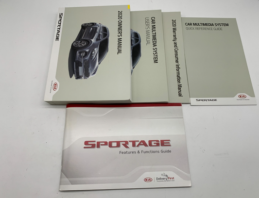 2020 Kia Sportage Owners Manual Set OEM B04B27011