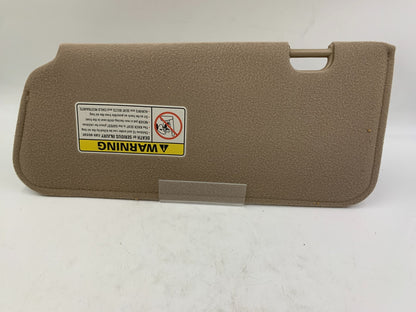 2001-2002 Ford Escape Passenger Sun Visor Brown OEM A01B10025