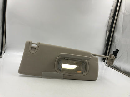 2014-2017 Jeep Grand Cherokee Passenger Sun Visor Gray Illuminated OEM D01B30084