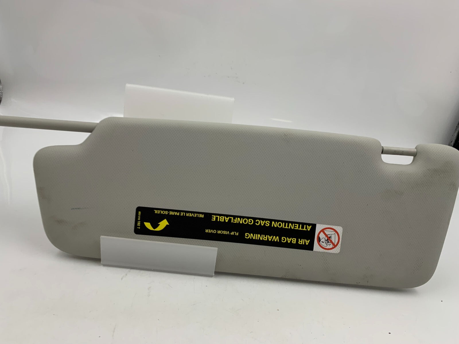 2009-2012 Audi A4 Passenger Sun Visor Gray Illuminated OEM E01B25056
