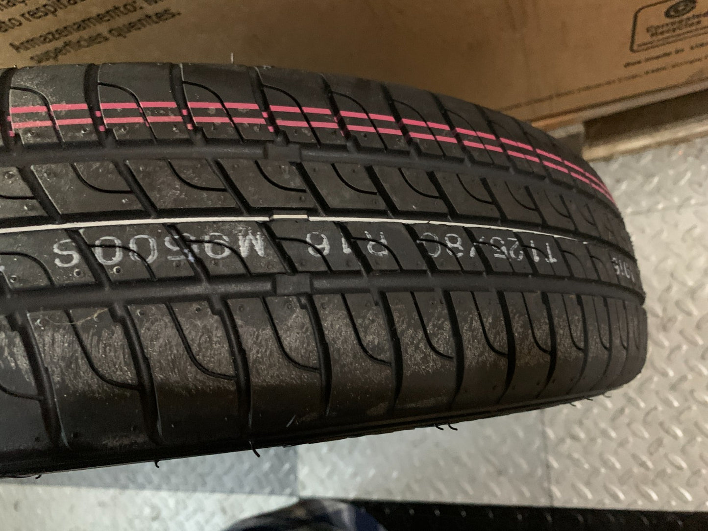 2012-2018 Ford Focus 16" Spare Tire Wheel Compact Donut T125/80R16