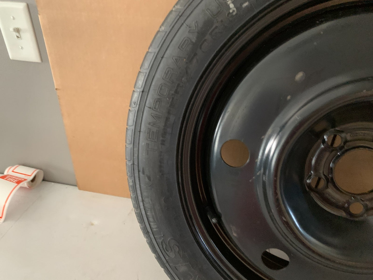 2015-2023 Ford Edge 18" Spare Tire Compact Donut T155/70R18
