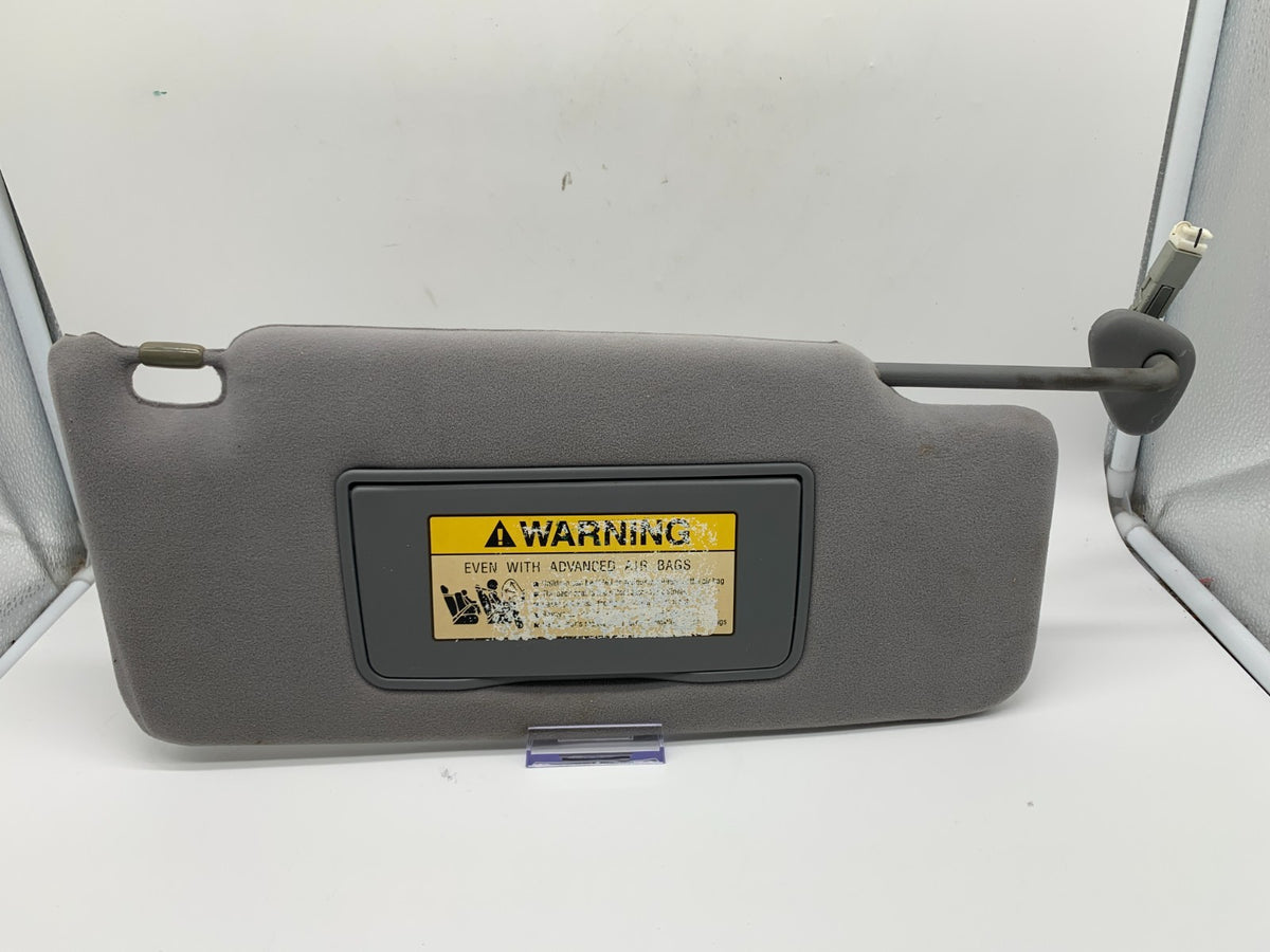 2005-2008 Acura RL Passenger Sun Visor Gray Illuminated OEM B01B13030