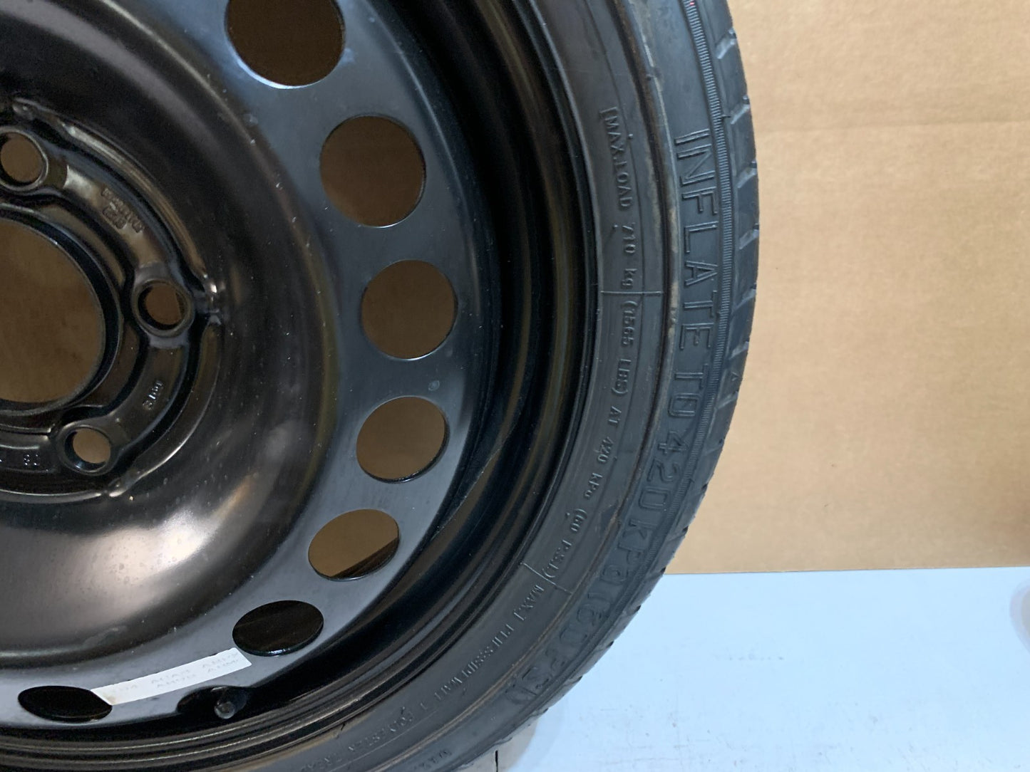 2024-2026 Chevrolet Trailblazer 16" Spare Tire w/Jack Kit Donut T125/70R16