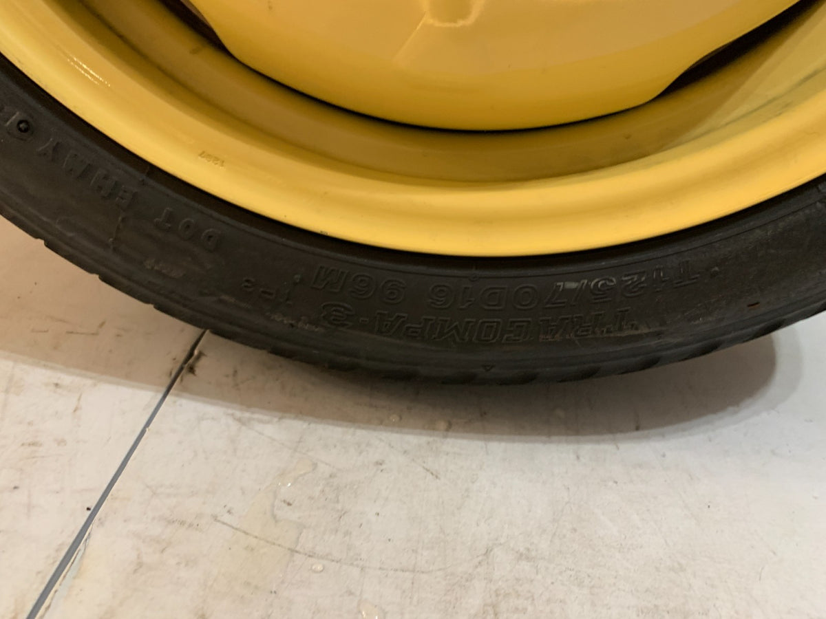 2004-2011 Toyota Prius 16" Spare Tire Compact Donut T125/70D16