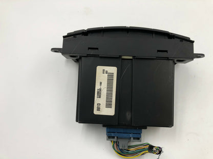 2005-2006 Cadillac CTS AC Heater Climate Control Unit OEM A04B04009