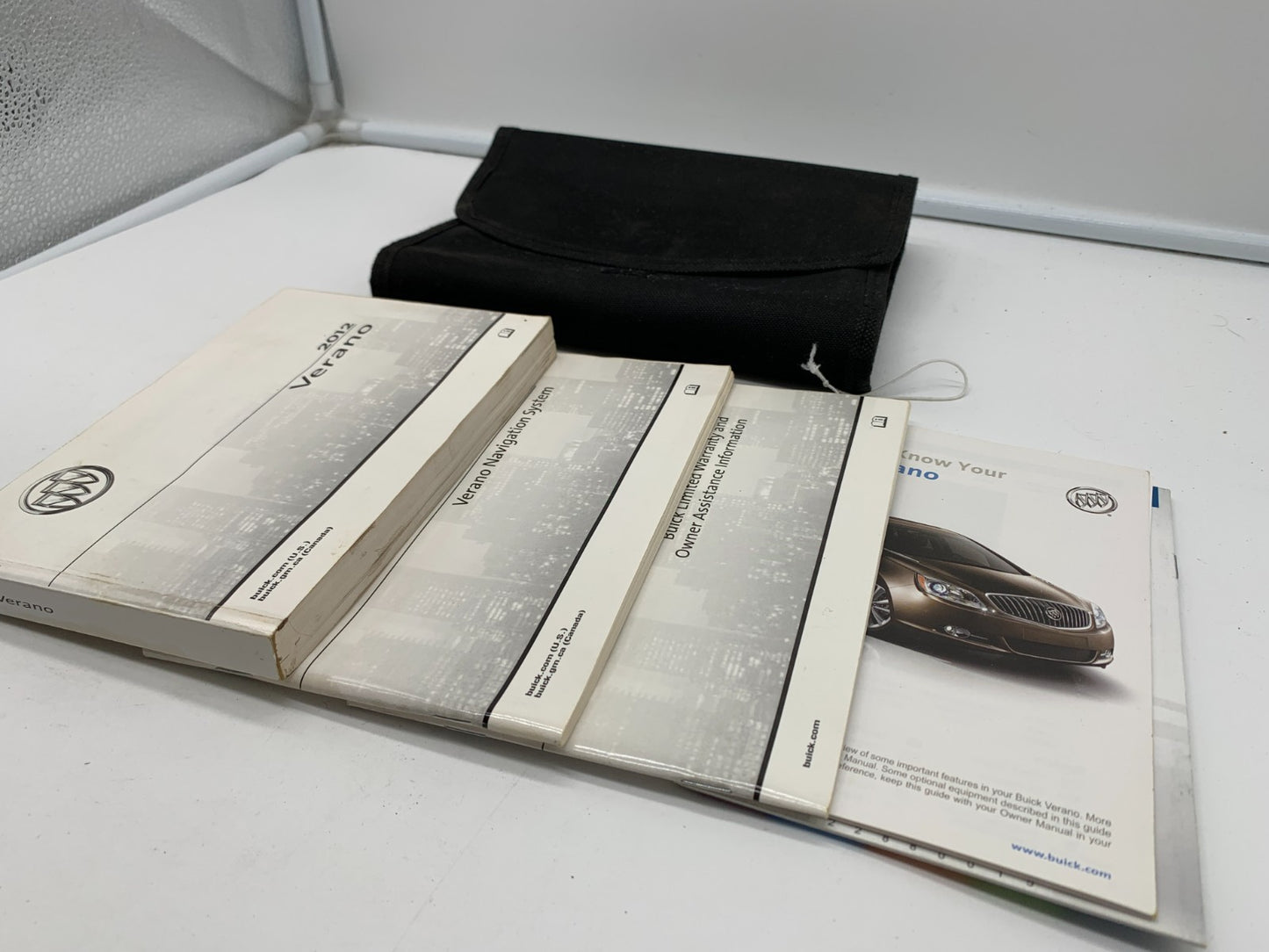 2012 Buick Verano Owners Manual Set with Case OEM A04B28005