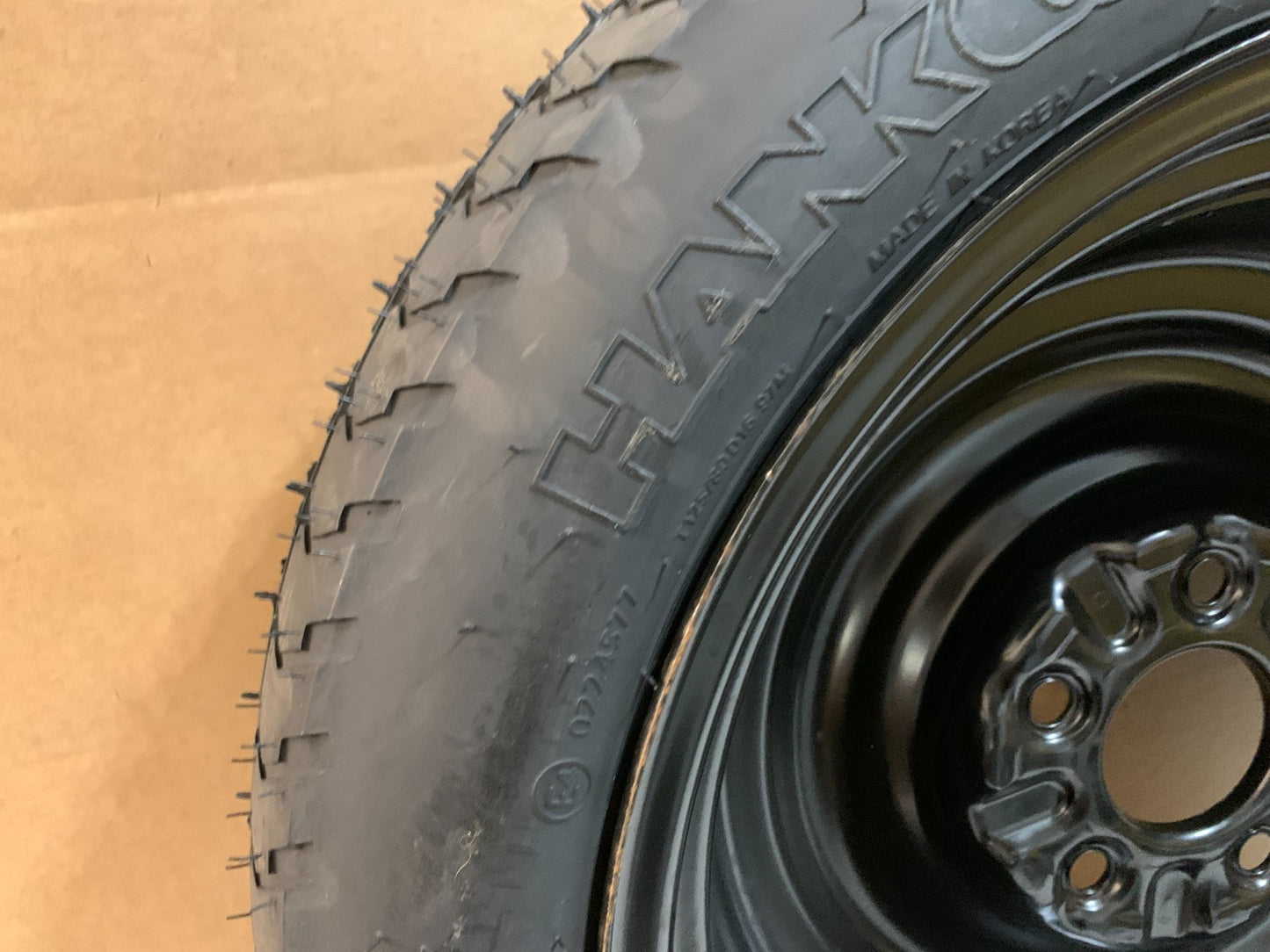 2006-2014 Hyundai Sonata 16" Spare Tire Compact Donut T125/80D16 OEM Spare