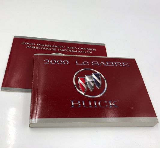 2000 Buick LeSabre Owners Manual Set OEM C03B41018