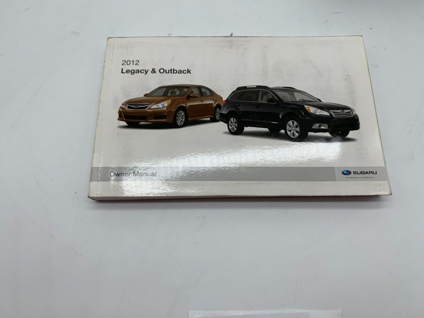 2012 Subaru Legacy Outback Owners Manual Set with Case OEM B01B23005