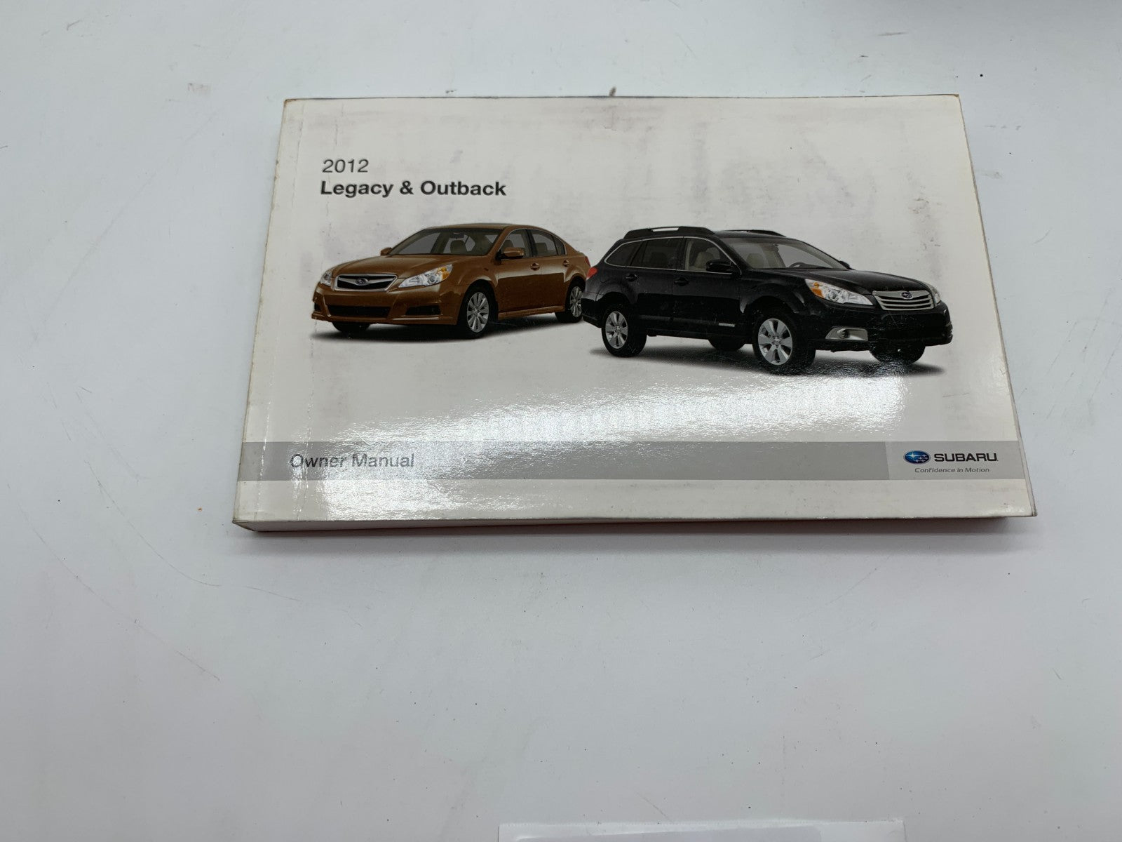 2012 Subaru Legacy Outback Owners Manual Set with Case OEM B01B23005