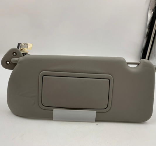 2003-2007 Cadillac CTS Driver Sun Visor Gray Illuminated OEM D02B70011