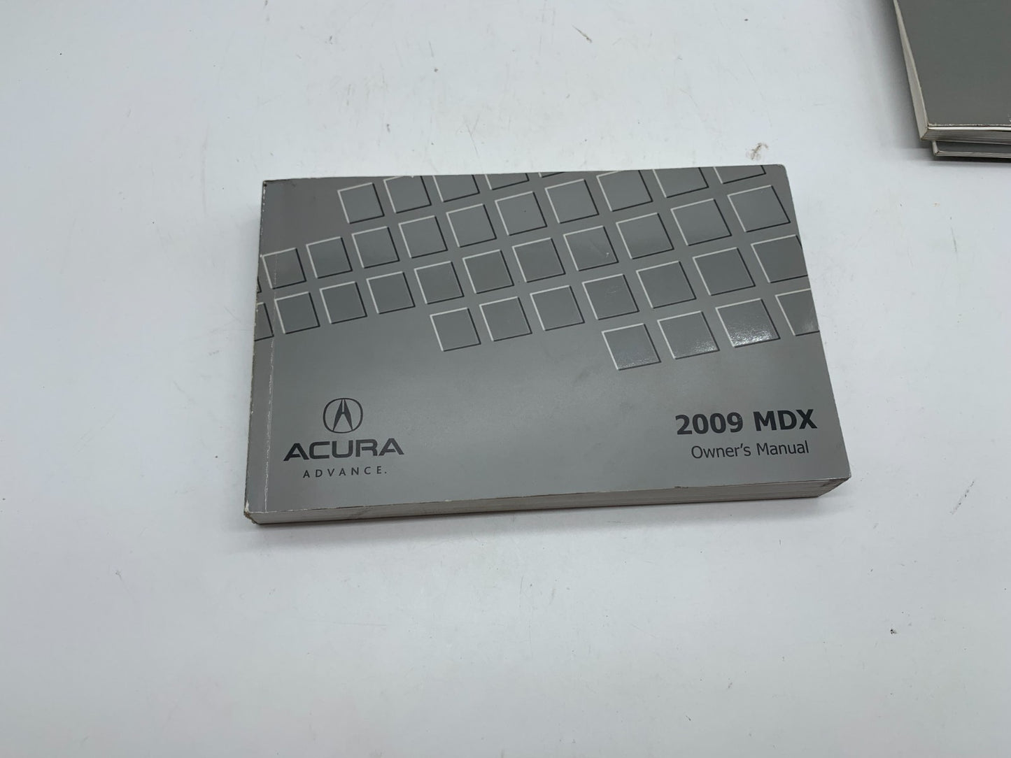 2009 Acura MDX Owners Manual Set OEM D02B20017