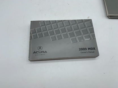 2009 Acura MDX Owners Manual Set OEM D02B20017