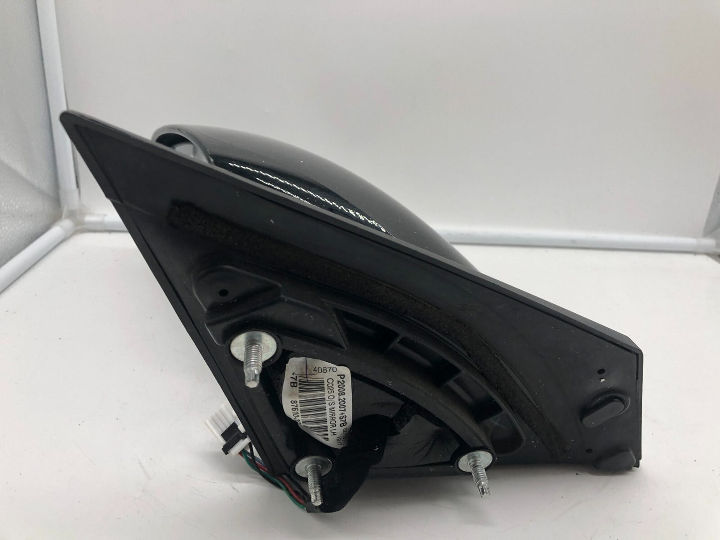 2011-2014 Hyundai Sonata Driver Side View Power Door Mirror Black OEM B03B44001