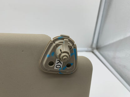 2008-2010 Nissan Rogue Passenger Sun Visor Beige OEM E02B36060