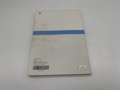 2014 Volkswagen Jetta Owners Manual Set with Case OEM A02B48075