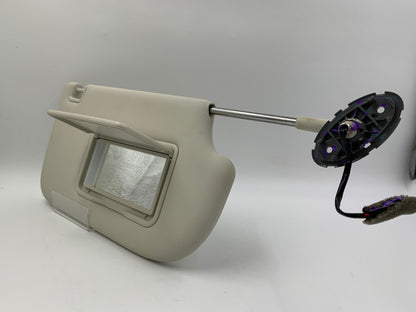 2013-2019 Ford Escape Passenger Visor Sunvisor Ivory Illuminated OEM C04B15025