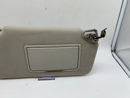 2010-2014 Subaru Legacy Passenger Sun Visor Gray Illuminated OEM A02B07020