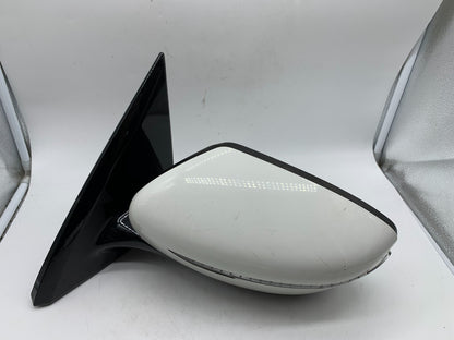 2017 Nissan Pathfinder Driver Side Power Door Mirror White OEM C02B06008