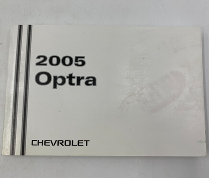 2005 Chevrolet Optra Owners Manual OEM D01B17055