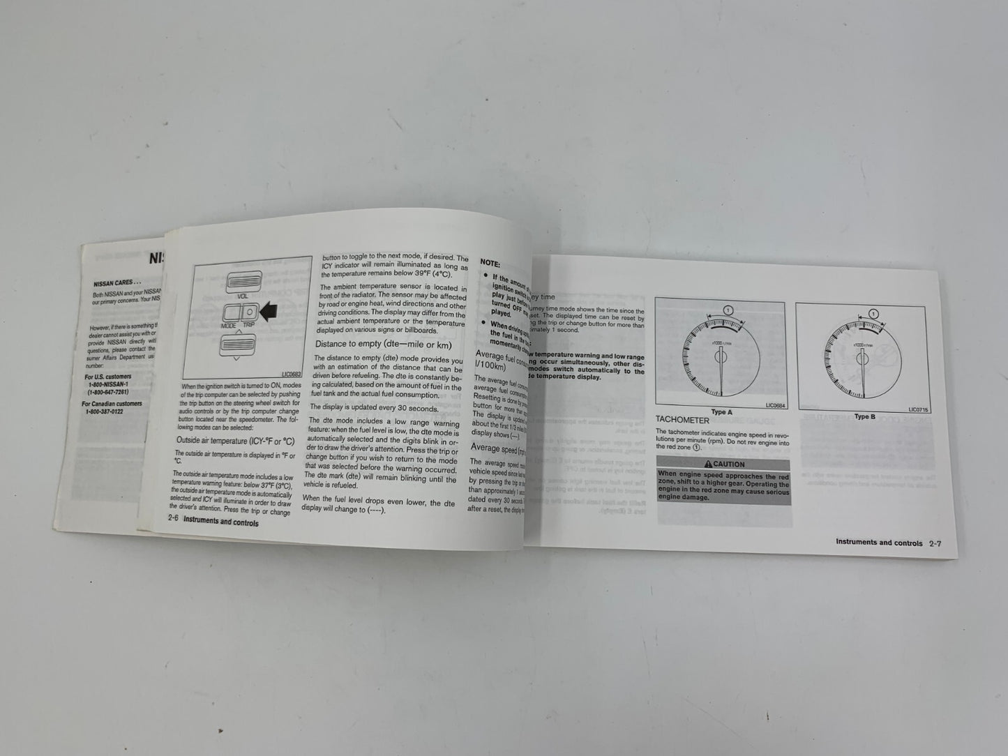 2005 Nissan Altima Owners Manual OEM B03B24010